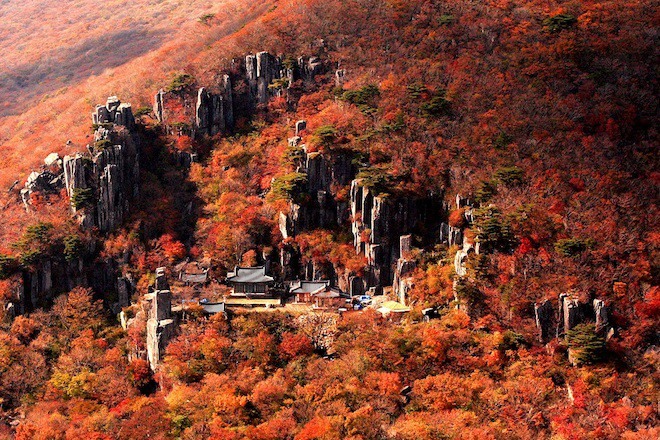 أجمل الأماكن فى كوريا جبل “مودونغ سان”